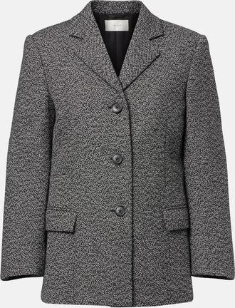 The Row Eudora cashmere and wool blazer