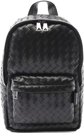 Bottega Veneta Zaino Intrecciato in pelle - Nero