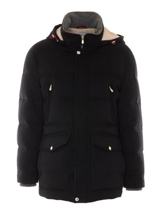Brunello Cucinelli Deatachable hood parka