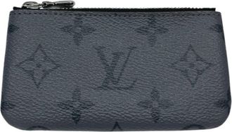Louis Vuitton Monogram Eclipse Monogram Eclipse Coin Purse/Coin Case (Pre-Owned)