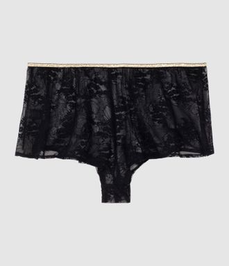 La Nouvelle Short Abel Black Lace