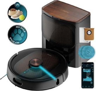 Cecotec Robot aspirapolvere Conga 10090 ai Spin Revolution Ultra Power Home Lifestyle - Cecotec