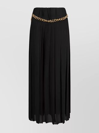 Balenciaga high-rise pleated ankle-length skirt