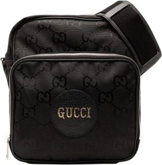 Gucci Pre-owned Cross Body Bags, female, Black, Size: ONE SIZE Pre-owned Vintage Crossbody Bag