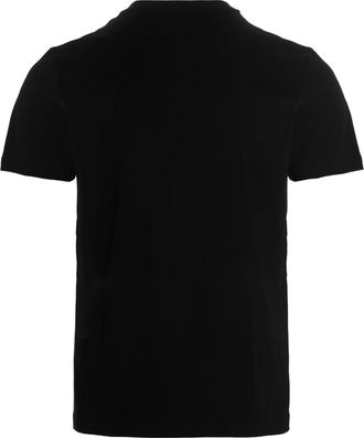 Diesel Logo-Embroidered Cotton Jersey T-Shirt - Black