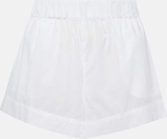 Asceno London cotton pajama shorts