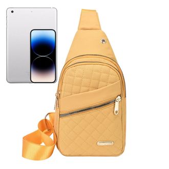 Generic Women Sling Bag - Casual Sling Pouch Backpack, Adjustable Strap Lightweight Shoulder Front Pack, Running Walking Hiking Travel Activities, Daily Commu