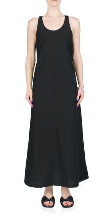 6397 Utility Maxi Dress In Black