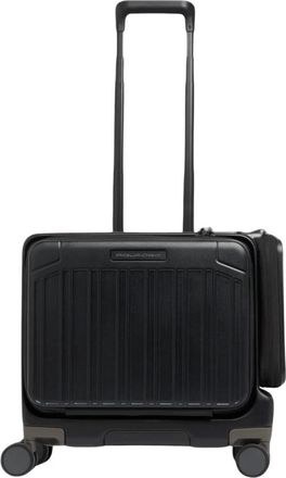 Piquadro Pilotenkoffer met TSA-slot voor 15-6 laptop - unisex - Handbagage koffer - Zwart - ONE Size - Katoen - Koffers
