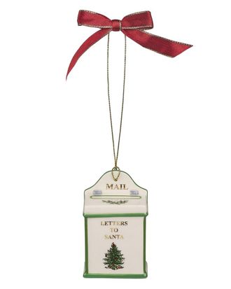 Spode Christmas Tree Letters To Santa Ornament