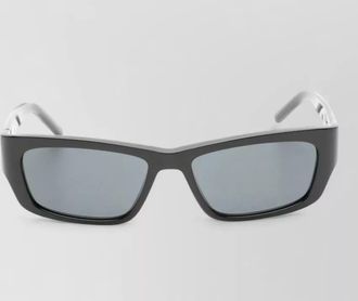 Saint Laurent acetate rectangular sunglasses