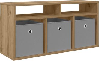 vidaXL Mueble Bajo 87 X 27,5 X 43 Cm Roble Artisan Vidaxl