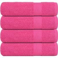 OEM Servilletas Frogn, Juego De 4, Rosa, 50x100 Cm, 360 G/m2 - Crezuo