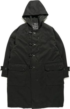 Engineered Garments Jassen - Heren - Winterjassen - Zwart - 2XS - Nylon - Jassen
