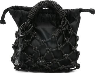Kurt Geiger Small Macrame Party Crystal Bag