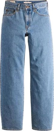 Levi's Baggy Dad Jeans - Dames - Regular Fit Jeans - Blauw - W25 L32 - Katoen - Jeans