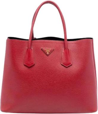 Prada Satchel Pre-owned - Pre-owned - Mujer - Rojo - ONE SIZE