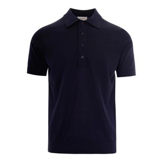 Paolo Pecora Polo Shirts, male, Blue, Size: 2XL Maglia A Polo