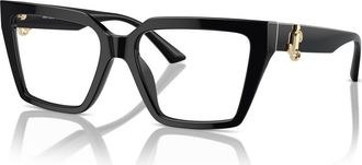 Jimmy Choo London 54mm Cat Eye optical glasses in Black at Nordstrom
