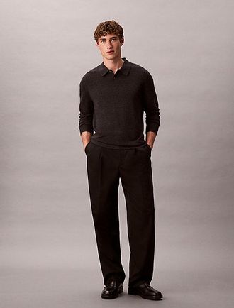 Calvin Klein Jersey Polo De Lana Merino