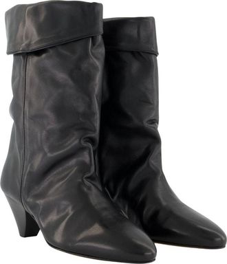 Isabel Marant Womens Boot Black Calfskin