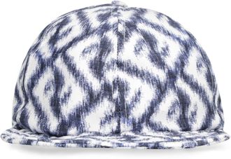 Fendi Mens Printed Baseball Cap Silk Hat