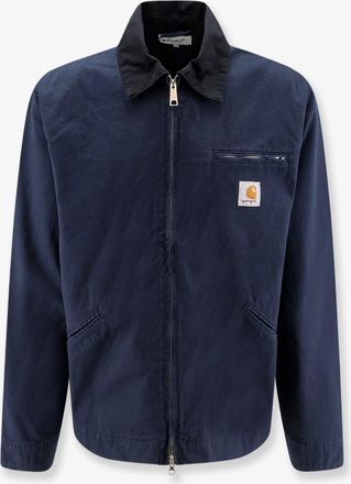 Carhartt Work in Progress OG Detroit cotton jacket with logo patch on the front - CARHARTT WIP - gender_Man