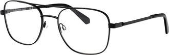 Calvin Klein Jeans Stijlvolle Optische Ckj 25205 Brillen Collectie - Heren - Brillen - Zwart - 56 MM - Accessoires