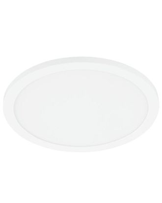 Eglo Eglo Trago 1 Light Integrated Led Ceiling/Wall Light With White Finish & White Acrylic Shade