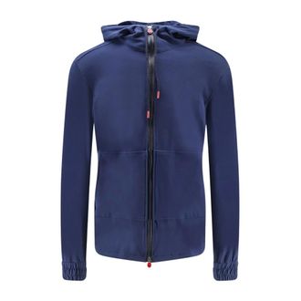Kiton Heren, Sweatshirts & Hoodies, Blauw, Maat: XL