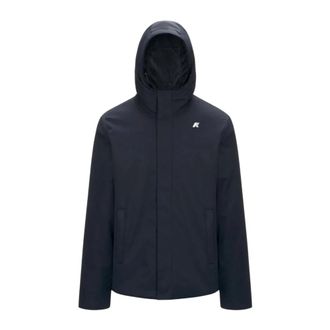 K-Way K-Way, Light Jackets, male, Blue, Size: 3XL K8133Dw AL9 Jacket