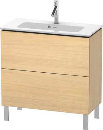 Duravit L-cube Mueble De Aseo Vertical Compact, 2 Cajones, - Duravit