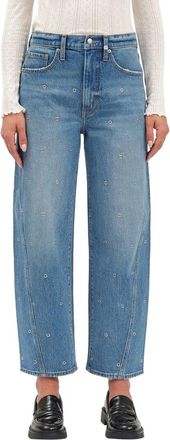 Daze Denim Westward Nailed It High Rise Barrel Leg Jean