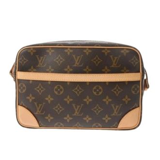 Louis Vuitton Pre-owned Cross Body Bags, female, Brown, Size: ONE SIZE Pre-owned Vintage Monogram Canvas Shoulder Bag