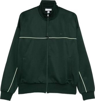 Lacoste zip-fastening jacket - Green