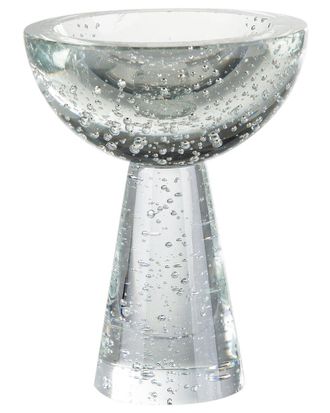 A&B Home Discontinued A&B Home Bubble Pedestal Bowl