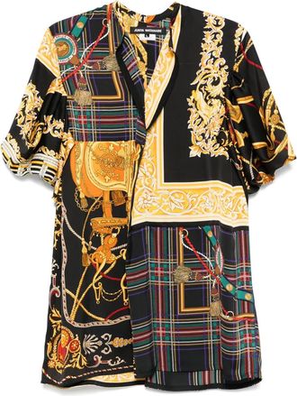 Junya Watanabe Blusa con maniche a palloncino - Nero