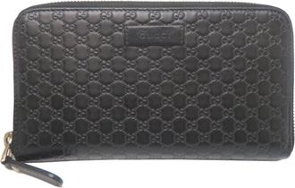 Gucci Brown Gg Canvas Long Wallet (Bi-Fold) (Pre-Owned)