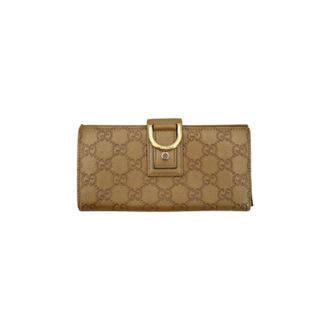 Gucci Gucci leren portemonnee Abbey met D-ring