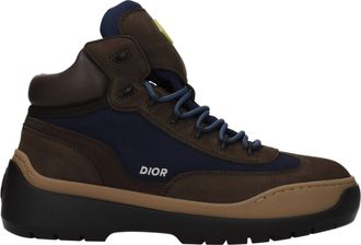 Dior Brown Leather Ankle Mens Boots