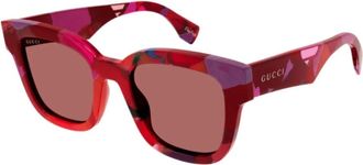 Gucci Sunglasses, unisex, Red, Size: 52 MM Stylish Sunglasses Gg1624S