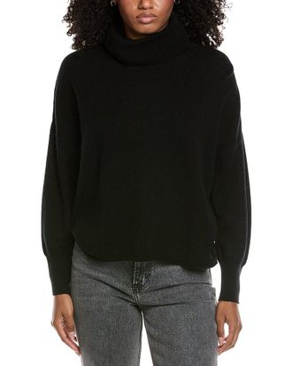 Brodie Textured Roll Neck Wool & Cashmere-Blend Sweater
