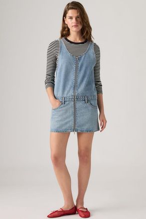 Levi's Mini Zip Dress - Donna - XS - Colorazione media / Not The Same Skirtall