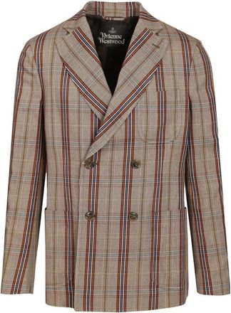 Vivienne Westwood Jassen - Heren - Blazers - Beige - M - Jassen