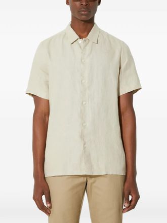Sams&oslash;e & Sams&oslash;e SAAVAN buttoned shirt - Beige