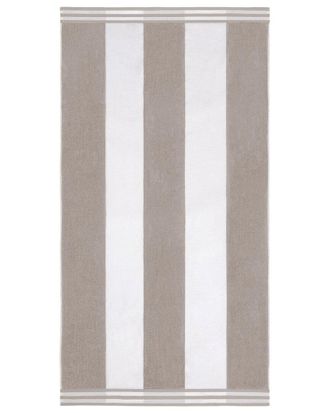 Superior Cabana Stripe Oversized Cotton Beach Towel