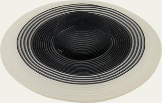 Eugenia Kim Sunny Ombre Sheer Large Brim Hat