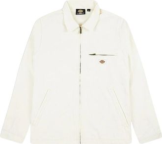 Dickies Jassen, Heren, Wit, M, Katoen, Duck Canvas Shirt Jacket