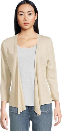 Tommy Bahama Addison Linen Rayon Cardigan Womens Clothing Pure Khaki : LG (US 12-14), Linen/Viscose