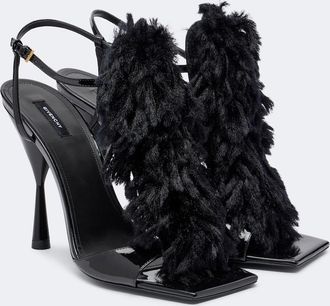 Givenchy Pompom leather sandals